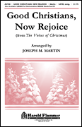 Good Christians, Now Rejoice SATB choral sheet music cover